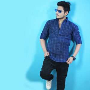 Double Pocket Cotton Twill Shirt