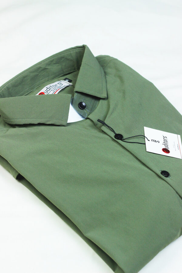 Formal Plain Soft Cotton Power Stretch Shirt