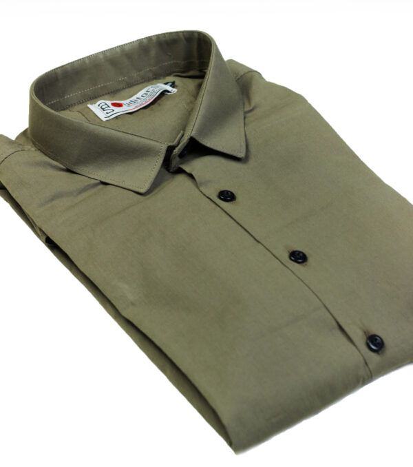 Mens Formal Plain Shirt Pure Soft Cotton - Image 2